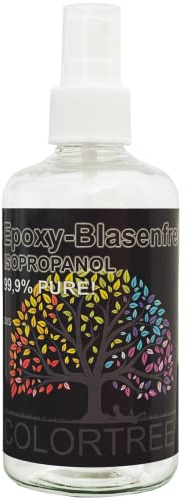 250ml Epoxy-Blasenfrei Isopropanol 99,9% IPA Lösungsmittel Isopropylalkohol 2-Propanol Reiniger Colortree