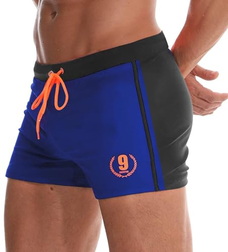 Arcweg Bañador de Natación Hombre Traje de Baño Corto para Hombres Calzoncillos Secado Rápido Elástica Deportes Acuáticos S(EU)