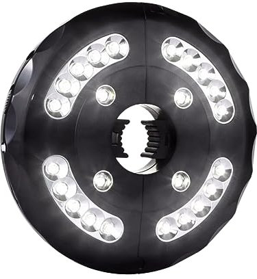 Veemoon Luz Led Para Sombrilla Portátil Usb Recargable Sin Cable Lámpara Camping y Emergencia Resistente y Ligera Para Jardín y Exteriores Negros