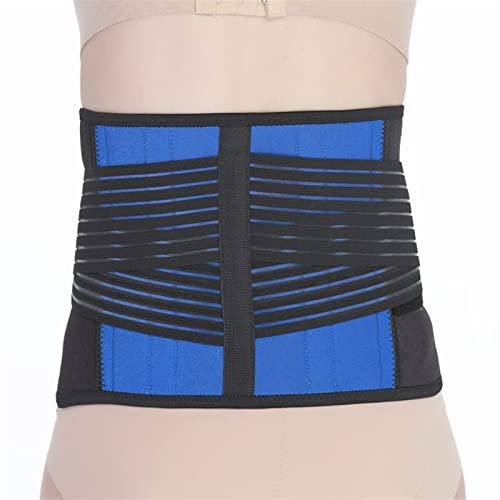 Lendenwirbelstütze, schlankmachender Gürtel, Rückenstützgürtel, Taillentrainer-Gürtel für Männer und Frauen, Gewichtsverlust, Fitness, Fatburner-Training mit zweifach verstellbarer Gürtelunterstützung