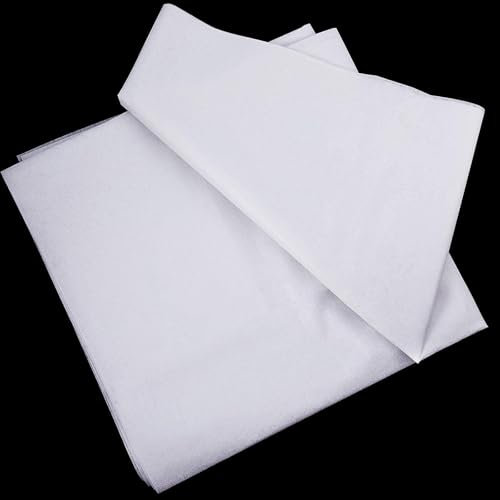 Vlieseline® - Aufbügelvlies Meterware für Nähkunstwerke - Weiß, 100cm breit x 3 Meter lang - Premium Verstärkungs- und Formgebungsvlies