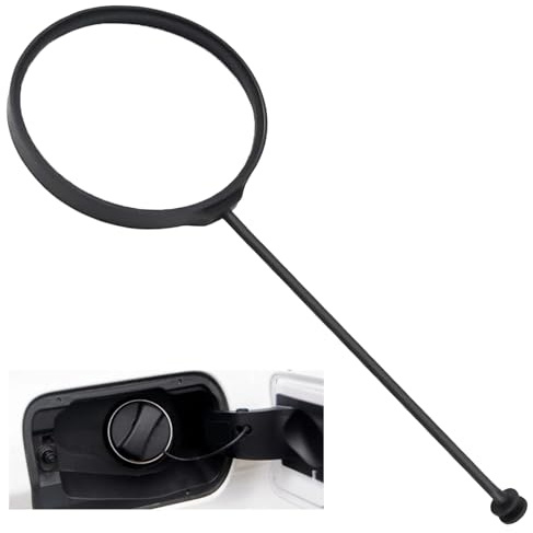 Tankdeckel Halteband,Tankdeckel Verbindungsleine mit Schlaufe,Kraftstofftank Linie,Tankdeckel Gummiband Kompatibel mit F11 F31 E46 E90 E60 E39 E61 E91,Mini Cooper R55 R56 R57 (OEM-Nummer 16117222391)