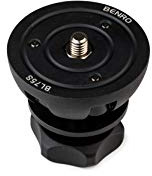Benro Adaptateur Demi-Boule de 75 mm avec poignée d'arrimage Courte pour Bol de 75 mm (BL75S)