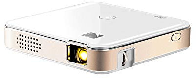 KODAK Luma 150 Tragbarer Projektor - Wiederaufladbarer 1080p HD LED DLP-Projektor - Eingebauter Lautsprecher, HDMI, USB und Micro SD - Kompatibel mit iOS- und Android-Geräten