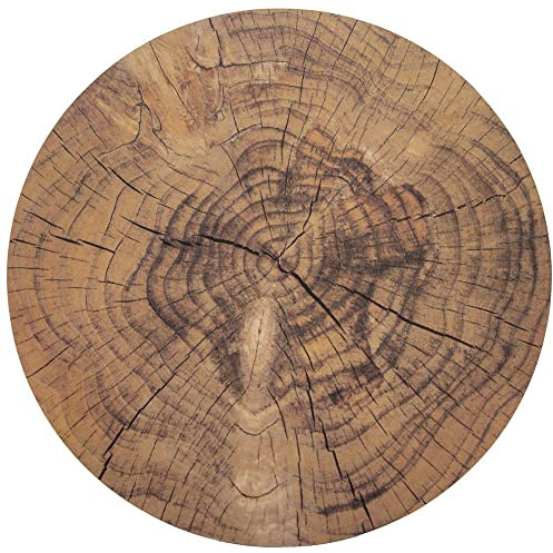 orion group Sets de table, sous-verres pour assiettes, couverts, disque en bois en liège, 38 cm