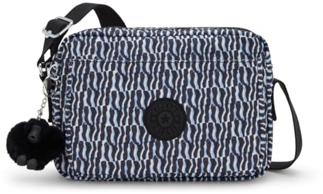 Kipling ABANU M Mittelgroße Umhängetasche, Blue (Blau)