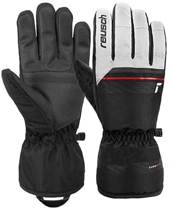 Reusch Unisex Snow King Handschuhe, winddicht und extra atmungsaktiv, Softshell Handschuhe für Damen und Herren