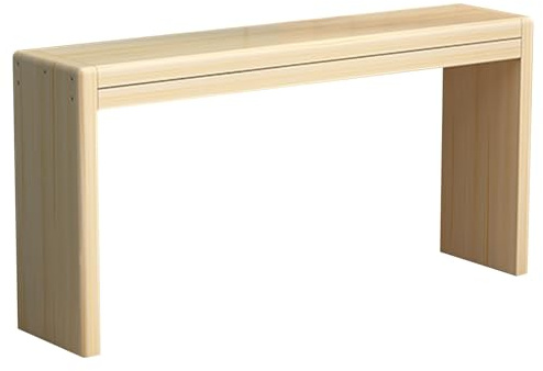 Bank Flur Schmale Massivholz Bettbank Schlafzimmer Robust und Stabil Sitzbank Küche Verdicktes Brett Tiefe 20 cm für Wohnzimmer, Eingang(31.49in/80cm)
