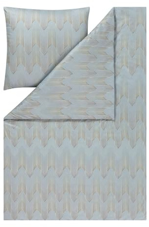 ESTELLA Mako Jersey Interlock Bettwäsche Cielo Farbe: 810/grau 135x200 + 80x80 cm