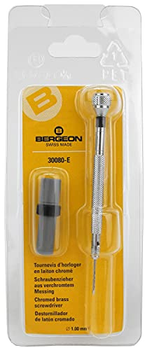 Skruvmejsel 1,00 mm (svart) Bergeon 30080-E - HS1410