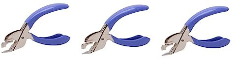 NUOBESTY 3stücke Handheld Heftklammerentferner Büro Stapler Remover Und Leichtes Werkzeug Schnellen Entfernen Von Heftklammern Für Schule Und Büro Blaue Farbe
