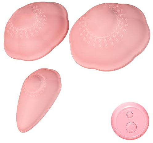 PQKuss Nippel Sucker Vibrator Zunge Lecken Nippel Saugnäpfe Vibrator Massager Klitoris Sauger Brust Vergrößern Massager Elektrische Brust Pumpe Sex Spielzeug für Frau Anti-Sagging