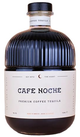 Lockdown Liquor Cafe Noche Coffee Tequila Liqueur, 700ml Bottle | Tequila Blend | Notes of Chocolate, Cold Brew & Agave | 18% ABV | Smooth, Sweet & Rich Coffee Liquor