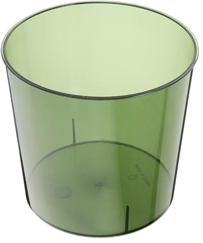 Ciieeo Transparente Blumenvase - Multifunktionaler Blumeneimer Aus Kunststoff Für Frische Blumen Elegante Tischdekoration Und Praktischer Organizer Für Zuhause Und Büro 16.6 X 16.6 X 15.6 Cm