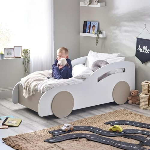 Julian Bowen Atlantis Autobett für Kleinkinder, Weiß