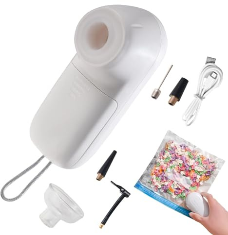 Bomba de aire portátil, bomba de aire eléctrica, Inflador de vacío portátil, Herramienta de inflado y desinflado con batería recargable para colchones de aire, sofás de aire, fo