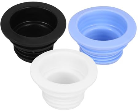 ETHZZLE 3stücke Ablaufschlauchstopfen Für Waschmaschine Abflussdichtung Aus Pp-Material Installieren Geruchsfrei Und Dicht Geeignet Für Waschmaschinenschlauch Und Abflussrohr