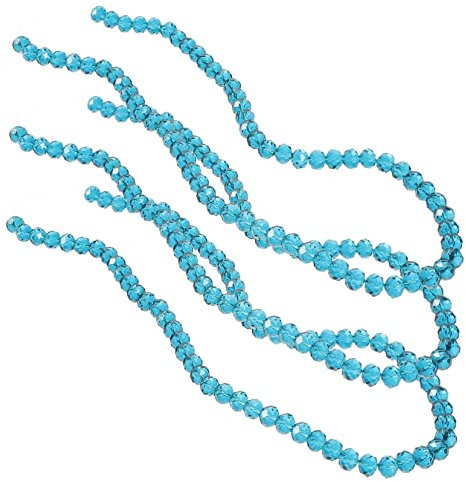 DIYEAH Cuentas Para Manualidades y Joyería Tiras De Cuentas De Vidrio Para Pulseras Collares y Bisutería