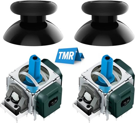 LONGYI TMR Elektromagnetische Joysticks pour Switch Pro, Joysticks de Remplacement Haute Précision avec Capsules Ergonomiques, Compatible avec Switch Pro