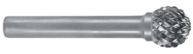 Hartmetallfräser D-Form Kugelfräser für Präzisionsfräsen in Metall und Holz.