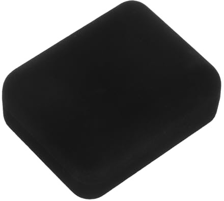 Beavorty Caja de Almacenamiento de Gemelos de Terciopelo Organizador Elegante para Anillos Medallas y Joyas para Viajes y Exhibición Casa