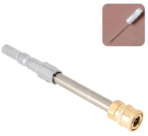 Adaptador de lavadora a presión para Bosch AQT, acoplador de conexión rápida de 1/4 pulgadas, cañón de espuma y accesorios de conector de varita de pulverización con cepillo de limpieza, accesorio de