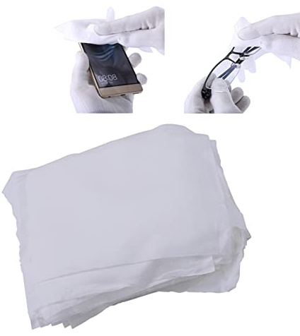 100PCS 1Set Bolsa 6 Pulgadas Teléfono LCD Reparación Paño Limpio Limpiador de Sala Limpia de Microfibra Antiestático