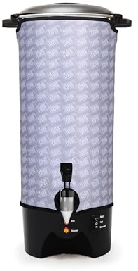 Made Safer - NEW PREMIUM VERSION 7.5L Hot Water Urn, Boiling Dispenser for Tea & Drinks, Low Energy & Versatile Boiler, Designed in the UK (40 CUPS)