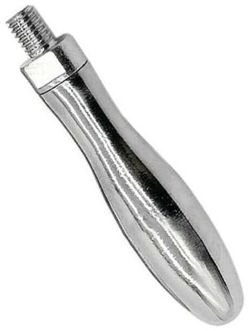 QOXEZY Machine Parts Safety Crank Handle 38 Thread with Milling and Machine Crafted from Aluminum Enhancing Overall Performance No Additional purchases Required