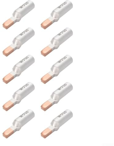 Dtlc Series 10pcs Copper Aluminum Cable Lugs With 35mm2 50mm2 Sizes For Secure Electrical Wiring Projects In Commercial Buildings(DTLC-35)