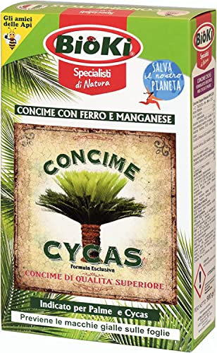 Concime completo per cycas, prodotto ecocompatibile astuccio da 900 grammi