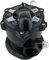 EDENEA - Vanne 6 Voies Filtre Piscine - pour Filtre EDG Aqualux Axos Xeo Top - Noire