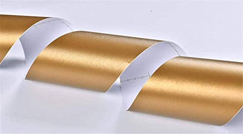 Dostear TapetenbordüRe Selbstklebende BordüRe Wand Wohnzimmer Tapeten Fliesenaufkleber Bad Dekoband Selbstklebend Kylin Gold 20 X 500cm