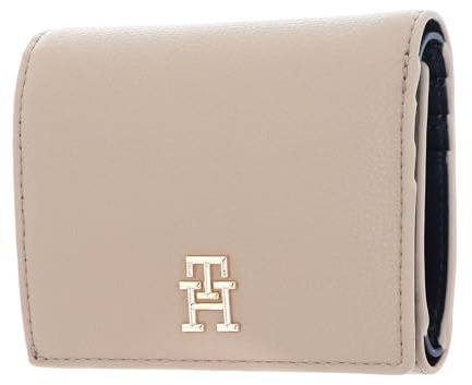 Tommy Hilfiger Damen TH Casual Bi-Fold Geldbörse, Beige, Einheitsgröße, beige