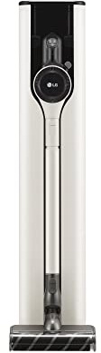 LG CordZero con All-in-One Tower A9T-ULTRA1C, Aspirapolvere Senza Fili con Svuotamento Automatico, 200W, Autonomia 120 min, 4 spazzole e 2 accessori, Filtro HEPA e Igienizzazione UVC, Wi-Fi, Beige