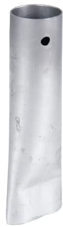 Alberts 416812 Bodenhülse für Bodenschieber | zum Einbetonieren | feuerverzinkt | für Pfosten-Ø 33 & 150 mm