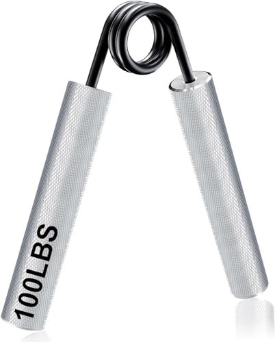Ejercitador De Manos, Fortalecedor De Agarre De Mano De 100 Lb, Mancuerna De Dedo Gripper, Entrenador De Fuerza De Agarre, Para Atletas Y Ejercicios De RehabilitacióN De Manos