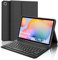 SENGBIRCH Custodia con Tastiera per Samsung Galaxy Tab S6 Lite 10.4 2024/2022/2020, Tastiera Bluetooth Magnetica Staccabile per Samsung Tab S6 Lite 10.4'' 2024, Italiano QWERTY, Nero