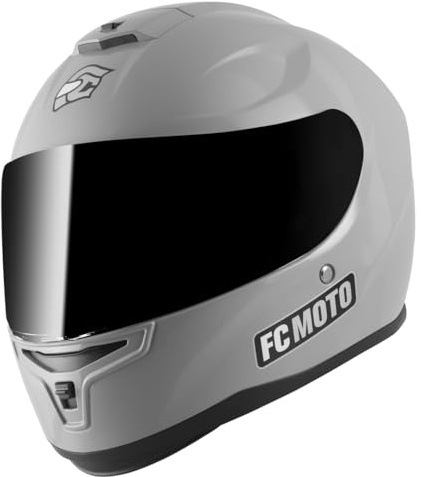 FC-Moto FF114B Helm, grau, XS
