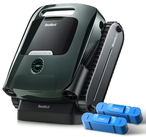 Beatbot AquaSense 2 Pro Poolroboter Set mit Klärmittel-Satz, Oberflächen | Poolsauger Design für Reinigung Boden, Wand, Oberflächen und klärt Wasser, Schwebt nach Reinigung auf Wasseroberfläche