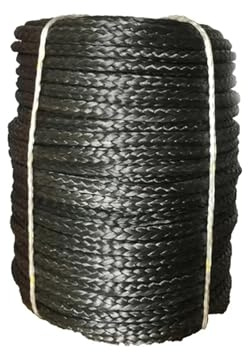 Cavo di traino sintetico for verricello for auto, 3 mm x 20 m, resistente, 1600 kg, accessori for auto, for fuoristrada, ATV Forte capacità