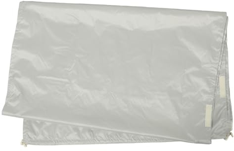 Angoily Cubierta para Carrete de Piscina Enterrada y Elevada, Manta Solar Enrollable 490x96 Cm Color Beige, Funda Protectora Resistente al Agua para Jardín y Patio Exterior