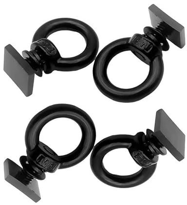 Kfwfuaee Starker 8 mm T Nut Bolzen aus Edelstahl 304, rostfrei, Fahrzeugdach Gleitschienen Set für LKW Schienensysteme, T Nut Vierkantkopf für Fahrzeugschienen