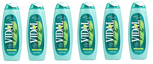 6x Vidal white musk weißes Moos Schaumbäder Bades bath shower foam 500ml