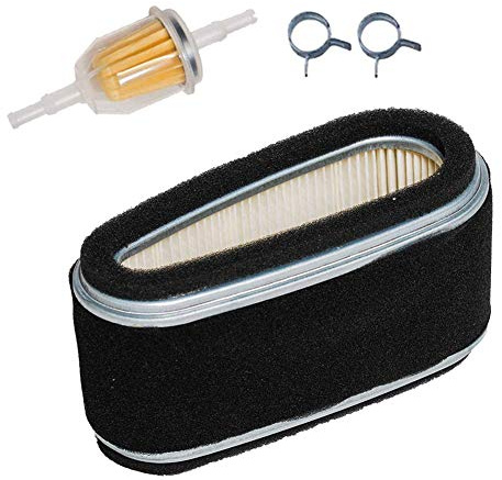 Carkio 11013-2110 - Morsetto filtro aria carburante per Kawasaki FC400V FC420V 14 HP motore a 4 cicli John Deere M97211 M74285 LX172 LX176 GT242 170 175 240 245 tosaerba, 1 set