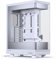 Phanteks Evolv X2 Mi-Tower-Spielrahmen, vertikales Kühlsystem, Chassis aus transparentem Hartglas, Innenplatte aus gebürstetem Aluminium mit integrierter D-RGB-Beleuchtung, Silberweiß