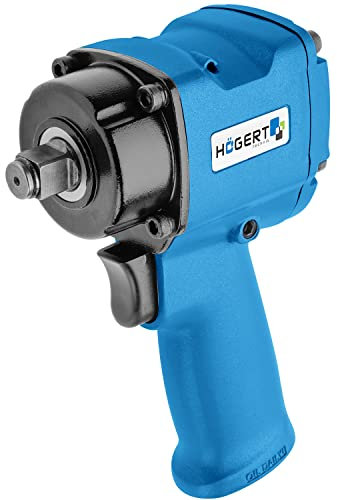 Högert Technik HT4R621 - Avvitatore Pneumatico, Nero/Blu/Argento
