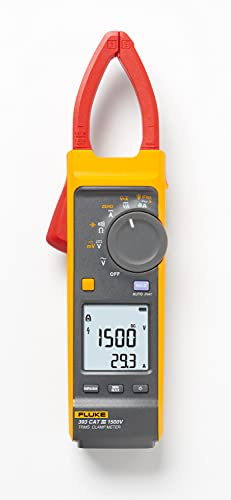 Pinza amperimétrica de verdadero valor eficaz con iFlex CAT III 1500 V 393 FC