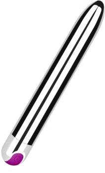 EIS, Vibrator, Metallic-Vibrator, 18,5 cm, wasserdicht, wiederaufladbar