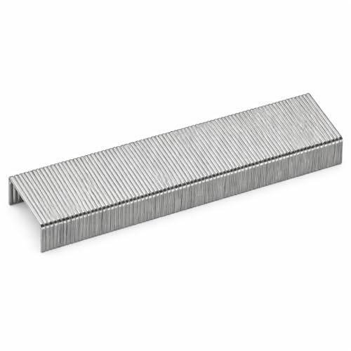 Heftklammern 53/10 Typ J Wire Staples Verzinkt Kompatibel mit Holz Kunststoff Hartholz Gipskarton Klammerpistole Nachfüllpackung (Packung mit 1000 Stück)